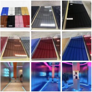 Experience the Beauty of Slat Interiored Nano PVC Wood Effect Wall Panel for