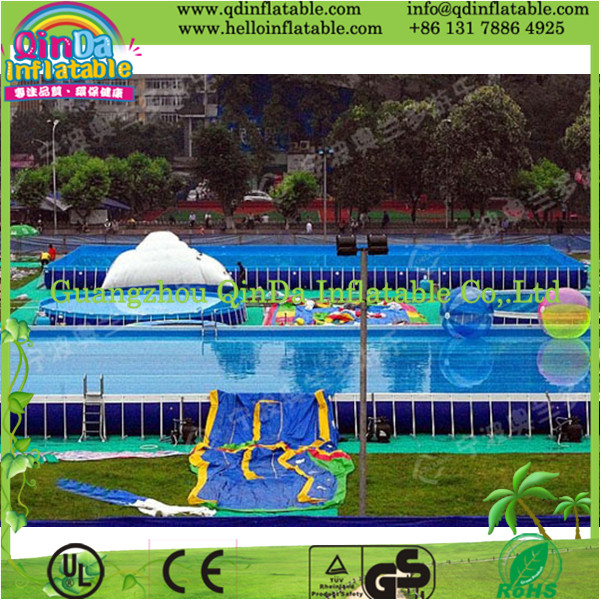 Buy cheap Inflatable Water Toys Inflatable Water Park Swimming Frame Pool from wholesalers