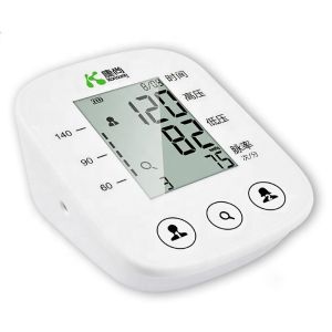 QD117A home use electrical arm type digital blood pressure monitor with cuff
