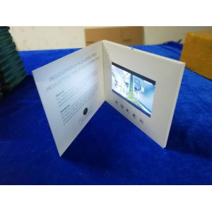 Innovative Video Card Mailer Lcd Screen For Food Distribution