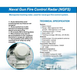 Monopulse Automatic Tracking Surveillance Maritime / Ground Based Radar Systems