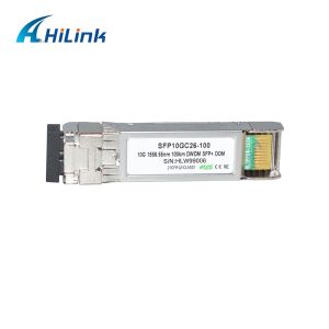 Buy cheap 10G DWDM 100KM Optical Transceiver Module For Long Haul Transmission 100GHZ C Band Optical Module from wholesalers
