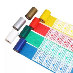 Buy cheap Barway Thermal Transfer Blue/Green/Red/White/Gold/Silver Wax Ribbon For Barcode Label Printer from wholesalers