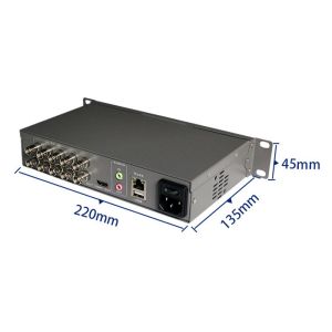 Buy cheap HD-SDI Output Signal HDMI Multiviewer Working Humidity 20%-70%RH 1 Set of XLR Audio Input Perfect product