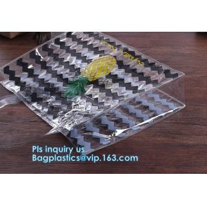 Buy cheap Waterproof Shoulder Bag With Cosmetic Bag, shoulder PU PVC transparent bag, Messenger Shoulder Transparent Beach PVC Zip from wholesalers