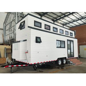 Buy cheap Modern Tiny House On Wheels Prefab Home With 2 Bedrooms And Solar Panels from wholesalers