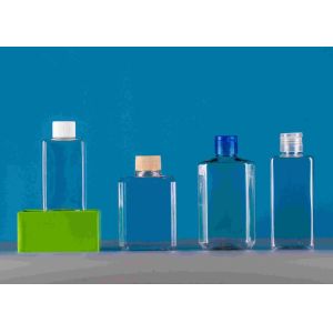 Buy cheap 130ml Pet Plastic Bottle Cosmetic Custom Color With Flip Top Cap from wholesalers