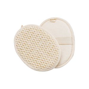 Buy cheap Eco - Friendly Brown Hemp Bath Body Scrubber Exfoliating Pads from wholesalers