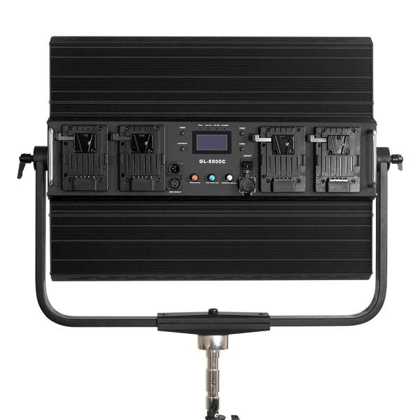 Quality 50000lm led video light full rgb 2800-9990k camera accessories dmx control strobe lights photography with external power for sale