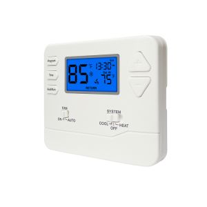 Buy cheap Riseem 24 VAC Electronic Room 7 Day Thermostat for Temperature Control Ranges 44°F 90°F 7°C 32°C and Easy Installation from wholesalers