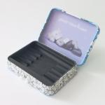 Buy cheap Matte or Glossy Child Resistant Tin Box with Silicon Insert for 5pcs Preroll from wholesalers