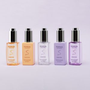 Buy cheap Square Serum Dropper Bottles with Silk Screen/Hot Stamping/Labeling Printing in Clear Green Blue or White from wholesalers