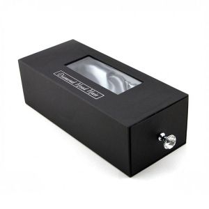 Buy cheap Paperboard Hair Extensions Packaging Box With Satin Line / PVC Window from wholesalers