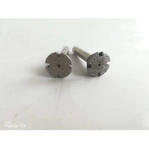Conical Shape Diamond Grinding Pins Diamond Grinding Bit Consistent Resistance