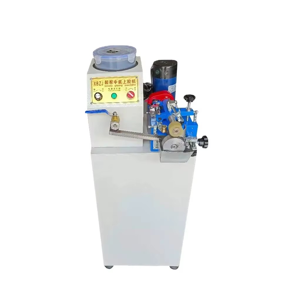 Buy cheap Automatic Shoe Upper Insole Sole Edge Gluing Glue Machine Shoe Making Machine from wholesalers