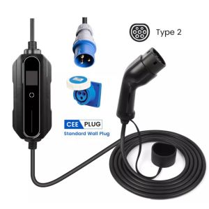 Buy cheap IEC62196 32A Type 2 7.2kw Portable EV Charger Station For Electric Car from wholesalers