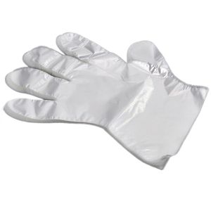 Buy cheap Transparent Disposable Safety Gloves , Disposable Polyethylene Gloves from wholesalers