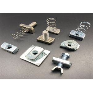 Buy cheap Custom Size Electrical Zinc Strut Channel Spring Nuts from wholesalers