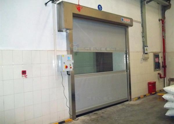 Buy cheap Safety Industrial High Speed Door with Optional Control System 1.0-2.0m/s Opening Speed from wholesalers