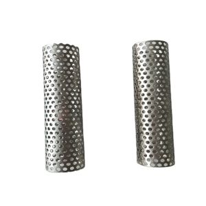 Buy cheap Cylinder type/metallic/metal perforated sheet/round hole perforated metal/ from wholesalers