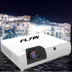 Buy cheap Flyin E7 4K Laser Short Throw Projector 3840x2160 3LCD 7500 ANSI Digital Zoom for Outdoor Business Education US Plug from wholesalers