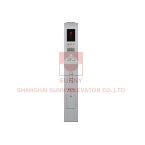 CE ISO Hairline Stainless Steel Panel Elevator COP With Round Button For