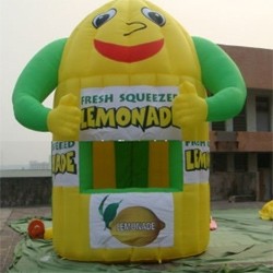 Buy cheap Digital Printing Inflatable Lemonade Booth For Advertising , Advertising Inflatables from wholesalers