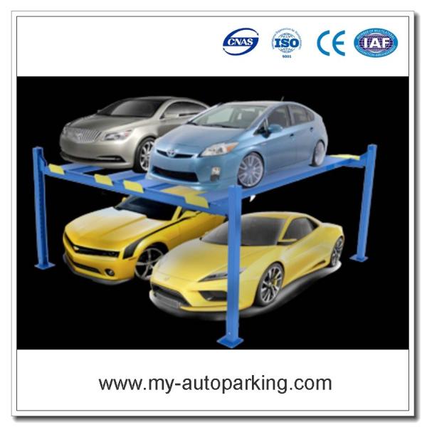 Quality Four Post Double Car Parking Lift for sale
