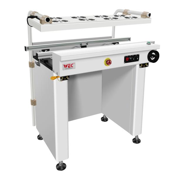 Buy cheap WEC 1.0m PCB SMT Inspection Conveyor With Cooling Fans from wholesalers