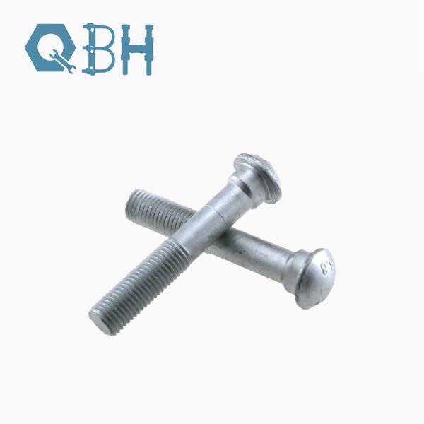 Quality DIN21547 Mine Supports Round Oval Shoulder Head Bolts for sale