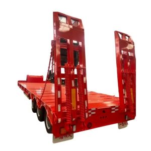 Buy cheap Heavy Mechanical Suspension Low Boy Dolly Lowbed Semi Trailer with 150t Load Capacity from wholesalers