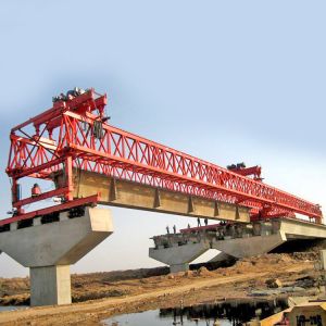 Buy cheap 200ton Segmental Bridge Launching Machine Double Truss Highway Girder from wholesalers