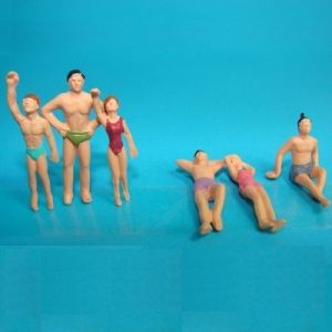 Buy cheap 1:50model swim figures--color figure,painted swim figure,scale figures,model figures,ABS figures,1:75 swim figures from wholesalers