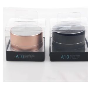 2018 New products A10 mini bluetooth ibastek 3W speaker with colorful LED FM