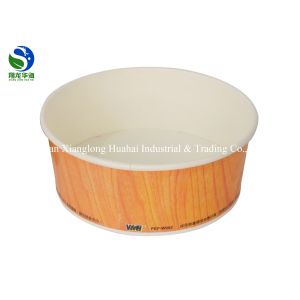 Buy cheap Competitive Price Disposable Take-away Paper Soup Bowl With Lids from wholesalers