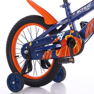 One Speed Custom Children Bicycle 16 Bike With Training Wheels