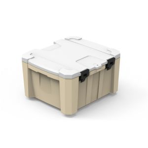 Buy cheap Double Wall Plastic Rotational Molded Cooler 150L Ice Box With Lock System from wholesalers