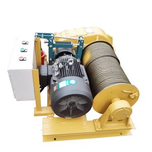 15m/Min Electric Capstan Winch With Remote Control 10t