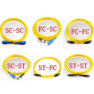 High Quality Customized Jumper SM MM Simplex Duplex 2.0mm 3.0mm FC/SC/LC/APC/UPC