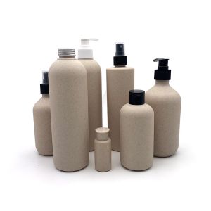 Buy cheap Wheat Straw Small Plastic Empty Cosmetic Bottles Containers 24mm 180ml 20/415 from wholesalers