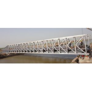 Buy cheap Custom Permanent Steel Structure Bridge Steel Deck With Good Stability from wholesalers