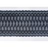 Buy cheap Navy Floral Embroidered Nylon Mesh Lace Trim With Guipure Ribbon Azo Free from wholesalers