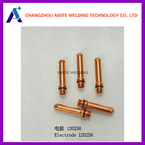 Buy cheap 120258 Electrode Brazing Silver Head Hypertherm Plasma Consumables from wholesalers