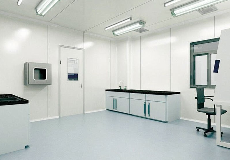 Sound-absorbing and Soundproof Rock Wool Cleanroom Wall Panel with Beautiful