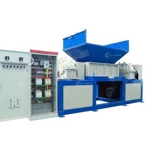 Buy cheap Double Shaft Shredder Machine Suitable For Scrap Aluminum Cans With PLC Control from wholesalers