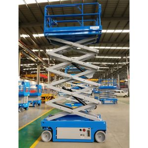 Buy cheap 320kg Automotive Industrial Lifting Equipment Self Propelled Scissors lifting platform from wholesalers