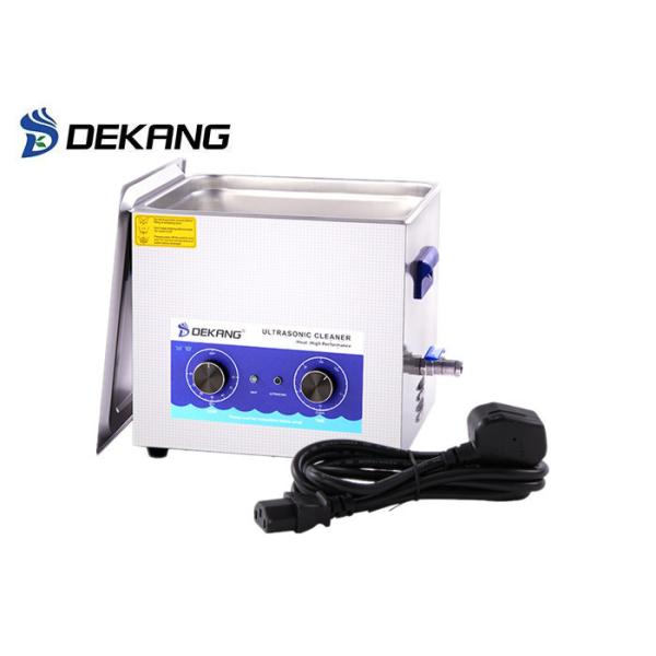 Spraying Industry 15L Tabletop Ultrasonic Cleaner CE ROHS Certificated