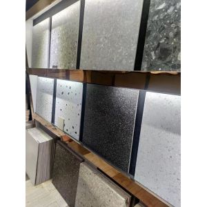 China 600x600mm Terrazzo Porcelain Tile Crazing Resistance on sale