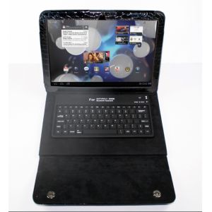 Buy cheap blutooth ABS xoom keyboard case with power management software from wholesalers