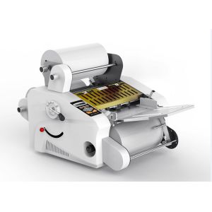 Buy cheap Electric Desktop  Roll To Roll Lamination Machine 70KG Heavy Duty from wholesalers